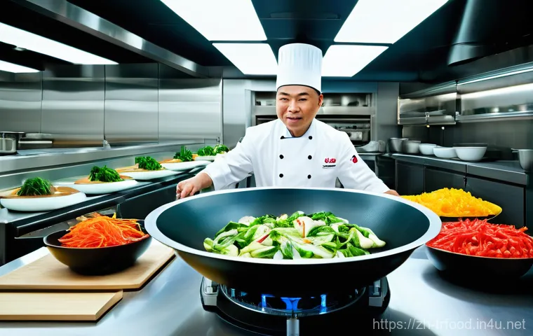 전통음식조리사 실무 경험 공유 - Prompt 1: "Innovation Meets Tradition in the Modern Chinese Kitchen"**