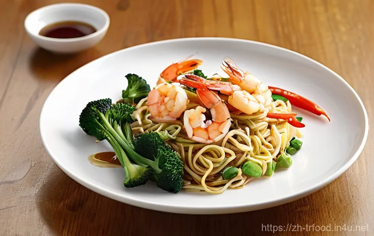 전통음식조리사 실기시험에서 흔히 하는 실수 - **Prompt:** A dramatic close-up of a chef's hand swiftly tossing ingredients in a smoking hot wok, i...