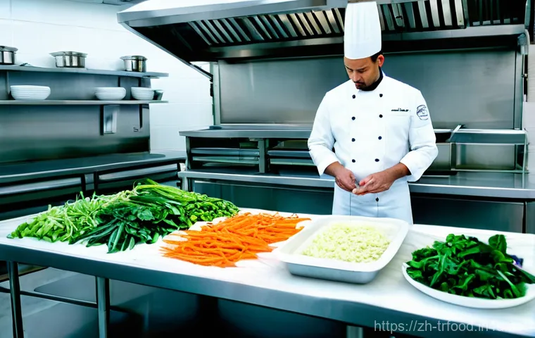 전통음식조리사의 작업 효율화 팁 - Prompt 1: The Art of Mise en Place**